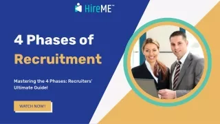 4 Phases of Recruitment