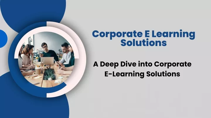 corporate e learning solutions