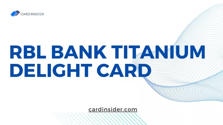 rbl bank titanium delight card