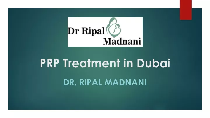prp treatment in dubai