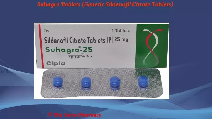 suhagra tablets generic sildenafil citrate tablets