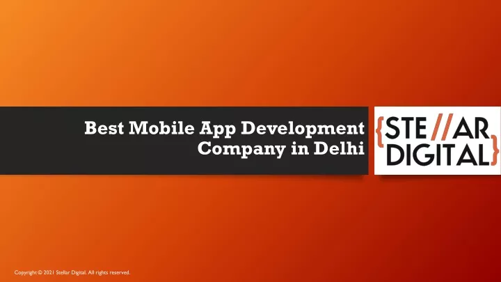 best mobile app development company in delhi