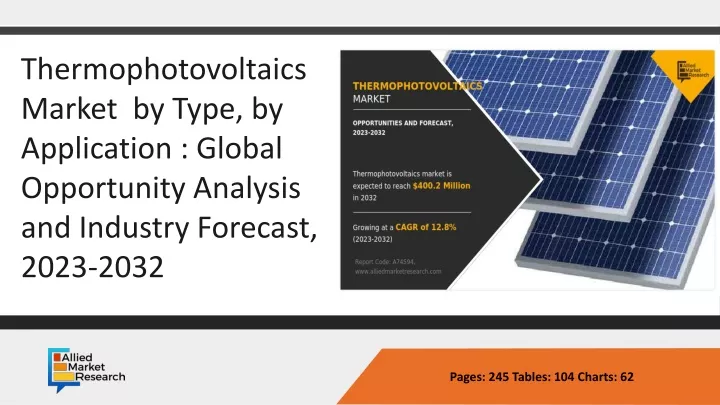 opportunity analysis and industry forecast 2016