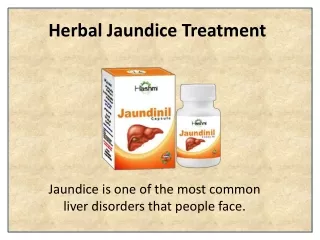 herbal jaundice treatment