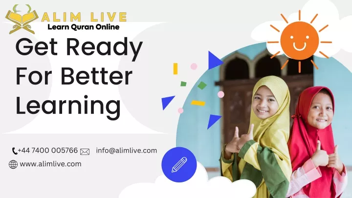 get ready for better learning