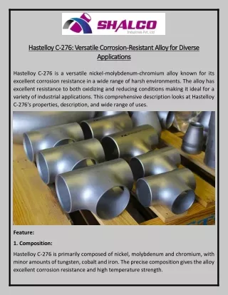 hastelloy c hastelloy c 276 versatile corrosion