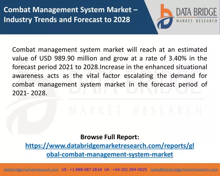 combat management system market industry trends
