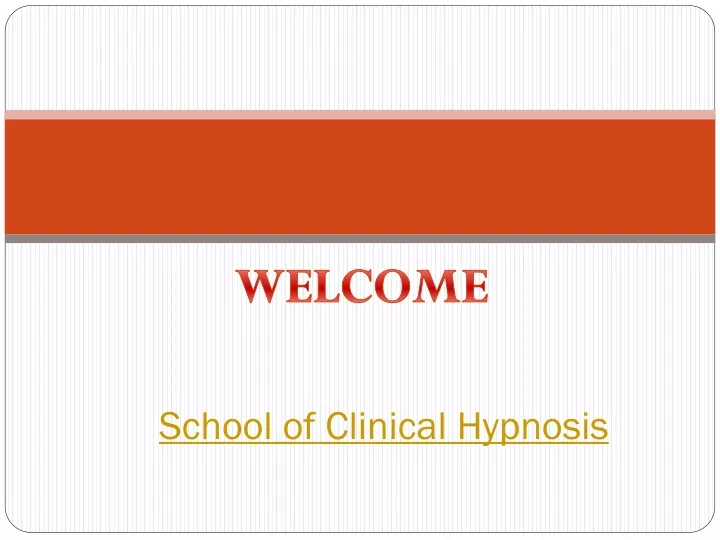 school of clinical hypnosis