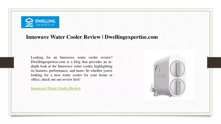 innowave water cooler review dwellingexpertise com