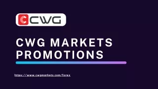 cwg markets promotions
