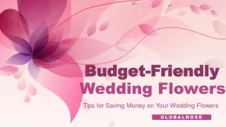 GlobalRose - Budget-Friendly Wedding Flowers