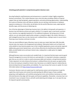 unlocking growth potential a comprehensive guide
