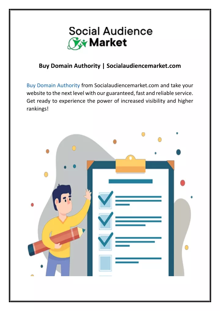 buy domain authority socialaudiencemarket com