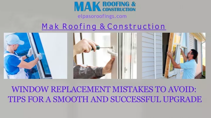 mak roofing construction