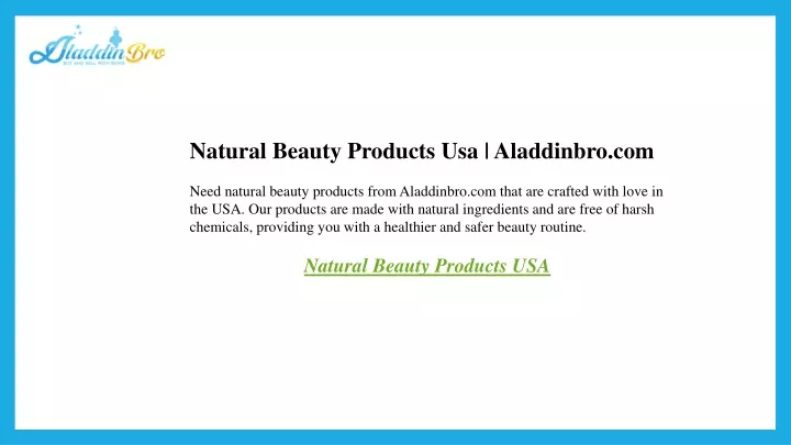natural beauty products usa aladdinbro com need