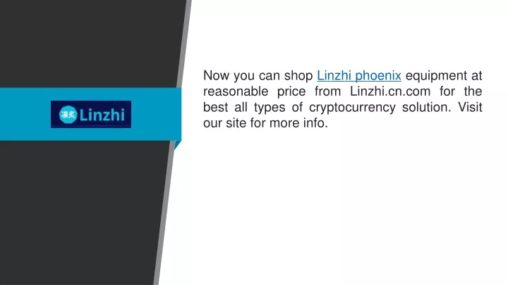 now you can shop linzhi phoenix equipment