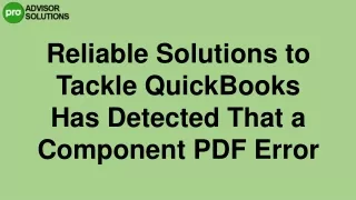 reliable solutions to tackle quickbooks