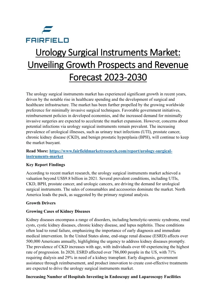 urolog urology surgical instruments market