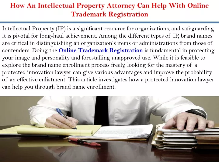 how an intellectual property attorney can help