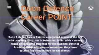 Achieve NDA Excellence with Doon Defence Career Point in Dehradun