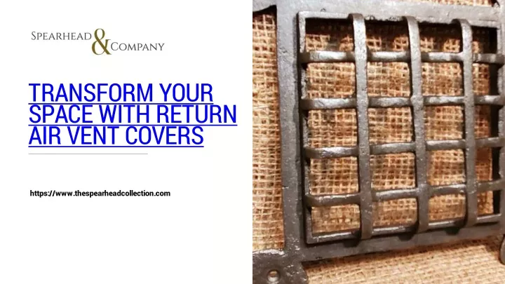 transform your space with return air vent covers