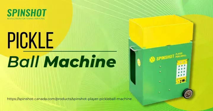 pickle ball machine