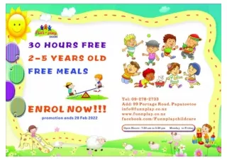 Preschool | Montessori Preschool in Auckland - Fun ‘n’ Play