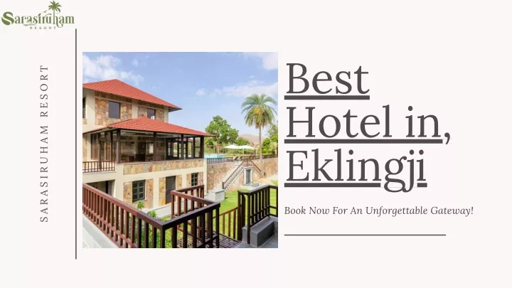 best hotel in eklingji