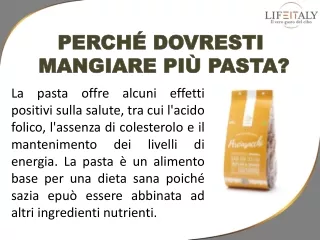 Perché dovresti mangiare più pasta