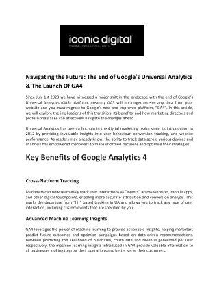 navigating the future the end of google
