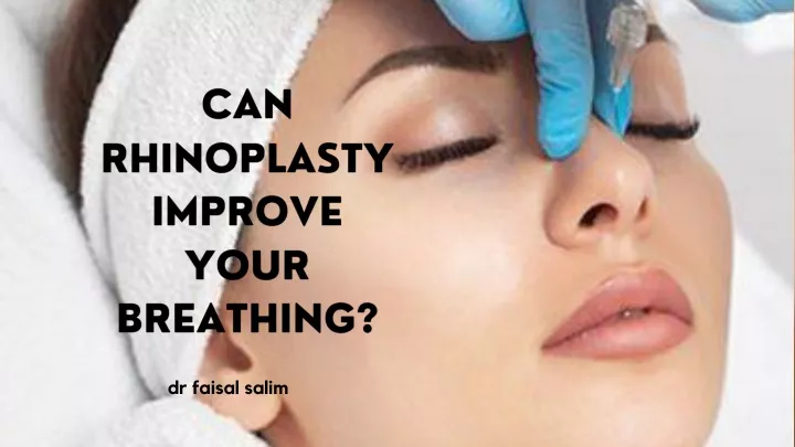 can rhinoplasty improve your breathing