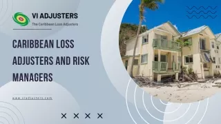 Loss Adjusters in Trinidad & Tobago Islands | VI Adjusters