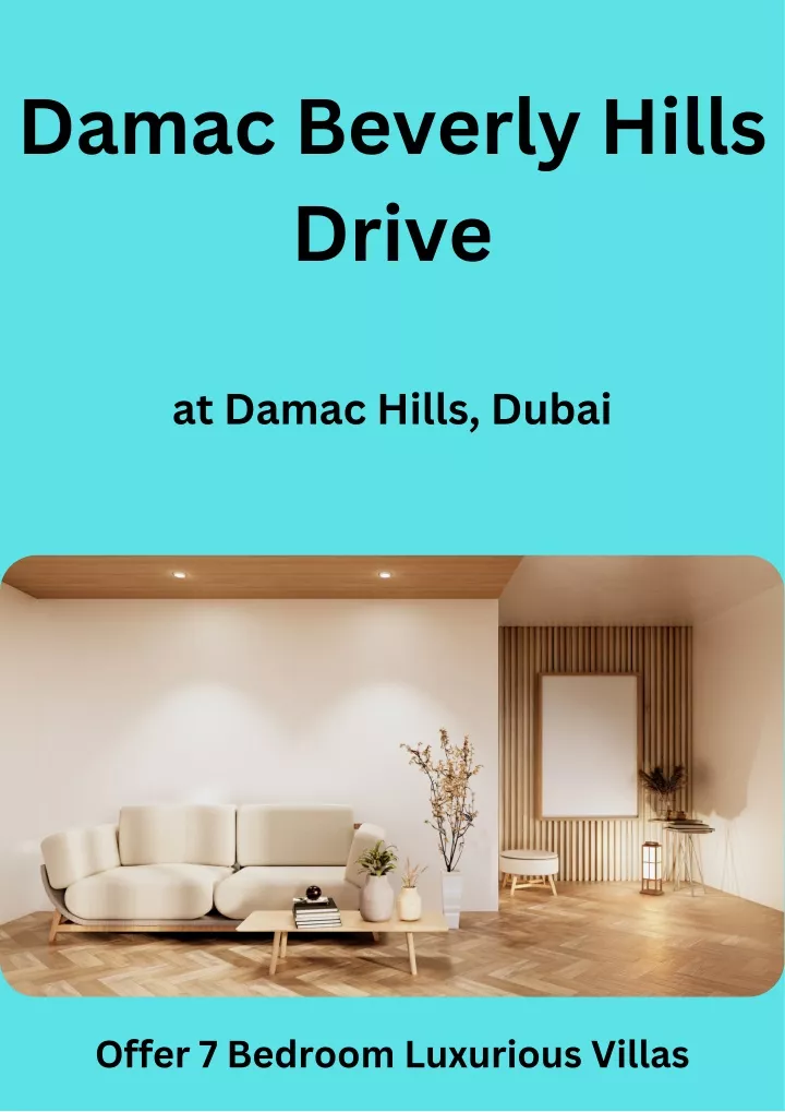 damac beverly hills drive