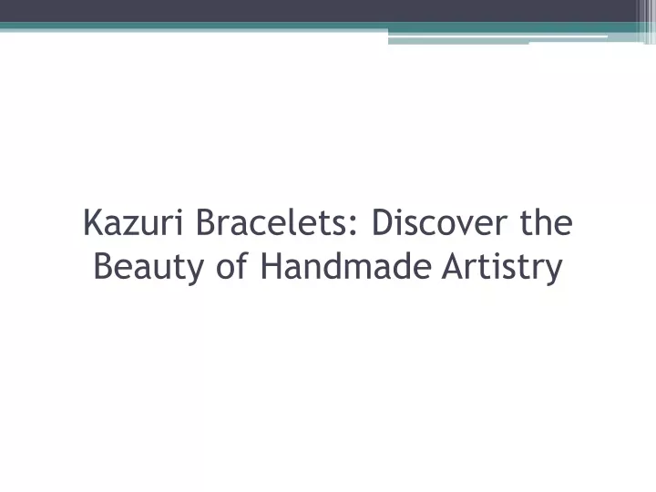 kazuri bracelets discover the beauty of handmade artistry