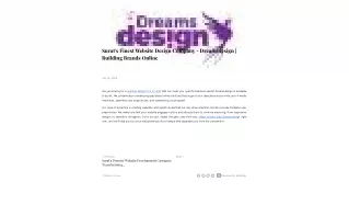 Surat's Finest Website Design Company - Dreamsdesign | Building Brands Online