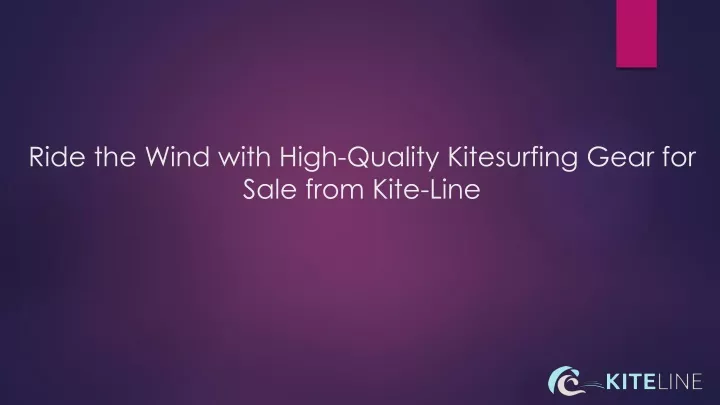 ride the wind with high quality kitesurfing gear for sale from kite line