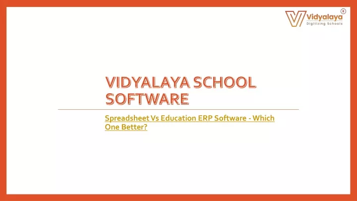 vidyalaya school software