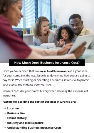 How Much Does Business Insurance Cost