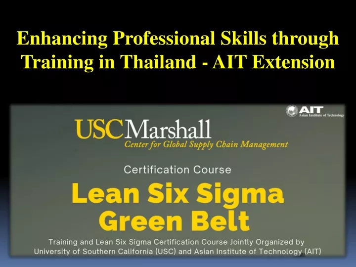 enhancing professional skills through training