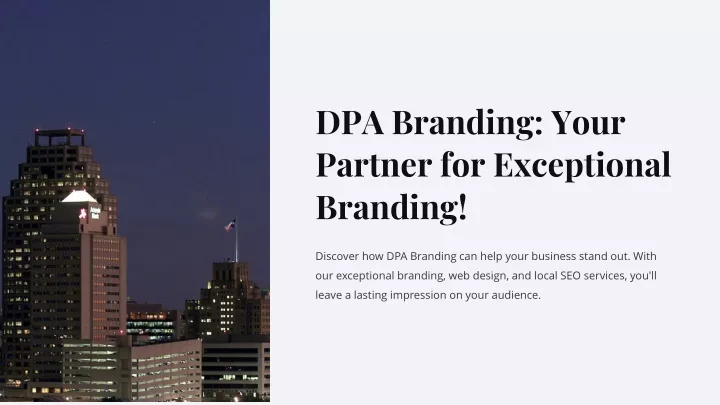 dpa branding your partner for exceptional branding
