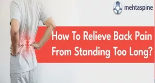 Effective Tips to Relieve Back Pain from Standing Too Long