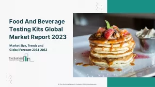 food and beverage testing kits global market