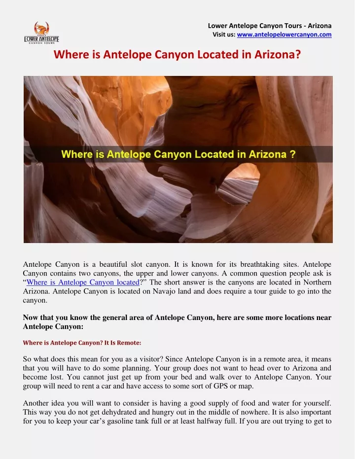 lower antelope canyon tours arizona visit