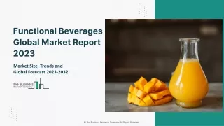 functional beverages global market report 2023