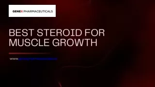 best steroid for muscle growth