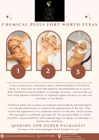 Chemical peels fort worth texas