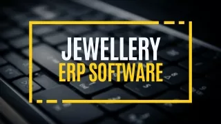 Jewellery ERP Software