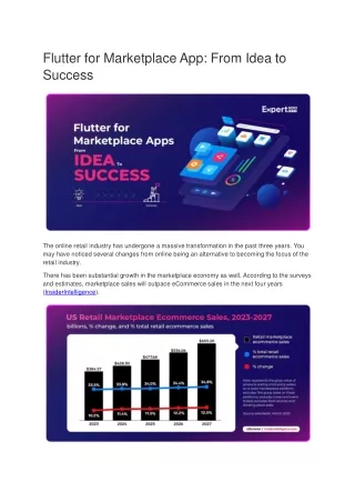 flutter for marketplace app from idea to success