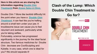 Double Chin