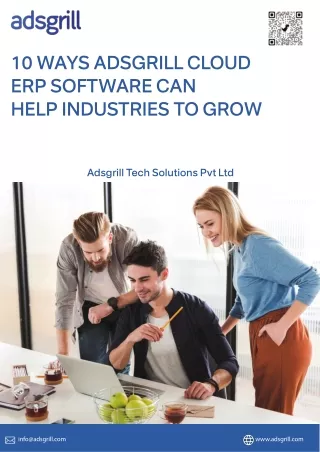 Adsgrill cloud erp for industries